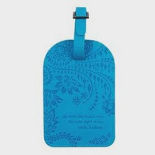 Luggage Tag -  Amalfi Blue