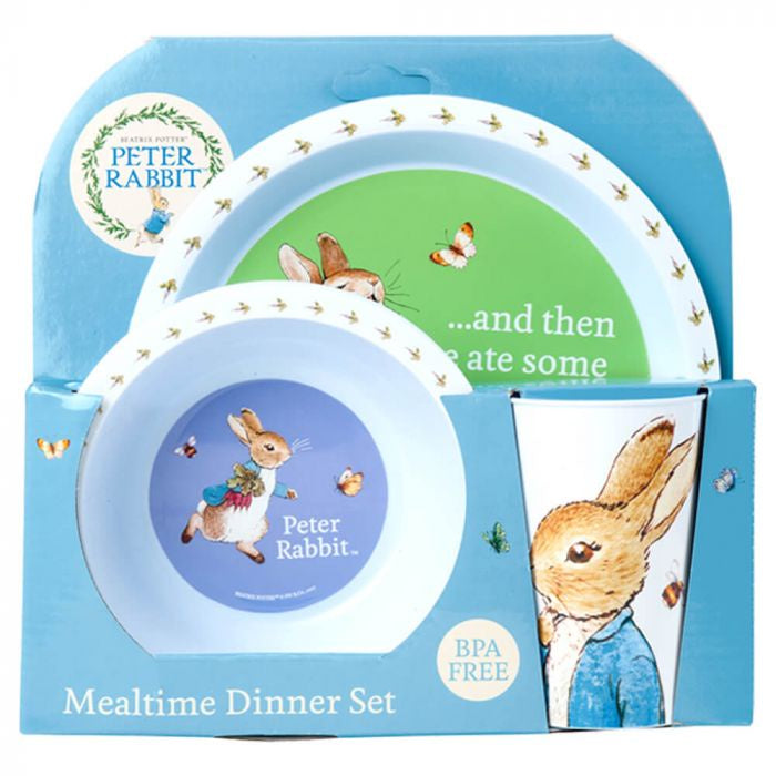 3pc Dinner Set - Peter Rabbit