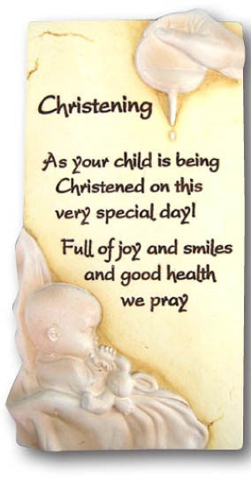 Art in Stone - Christening