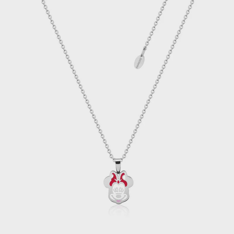 Minnie Mouse Enamel Necklace