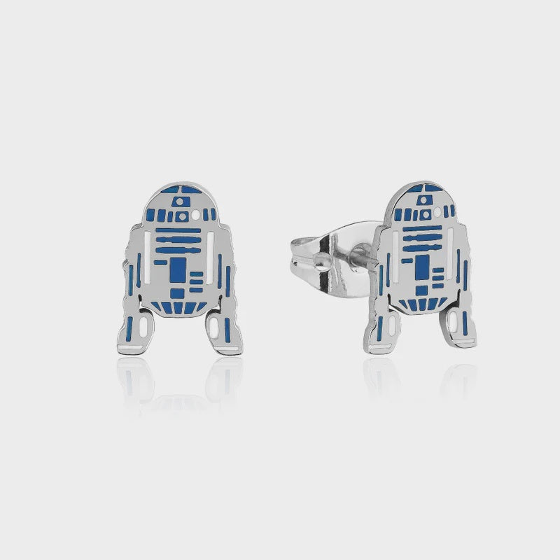 R2-D2 Enamel Stud Earrings