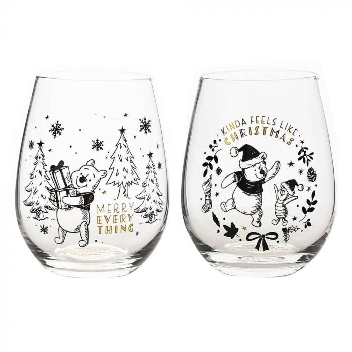 Winnie The Pooh Christmas: Glasses