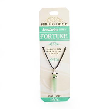 Aventurine - Fortune - Point Pendant