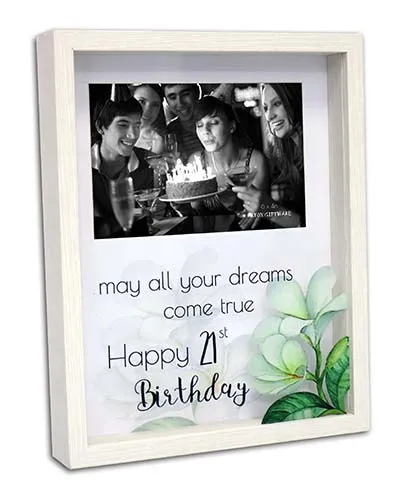 Magic Moment Photo Frame 6x4 Happy 21st