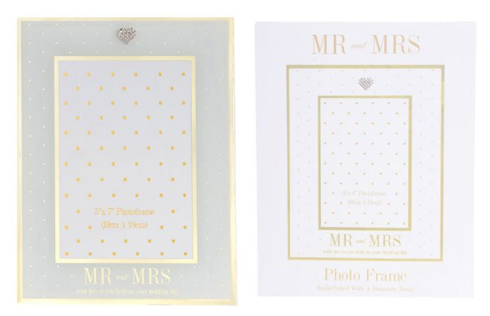 Mad Dots Mr & Mrs Frame 8x10