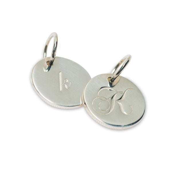 Silver Petite Initial K* 3190K