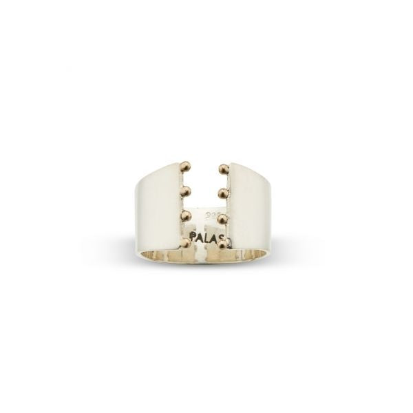Silver and Bronze Palazzo Ring 3937