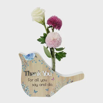 Bird Vase - Thank you