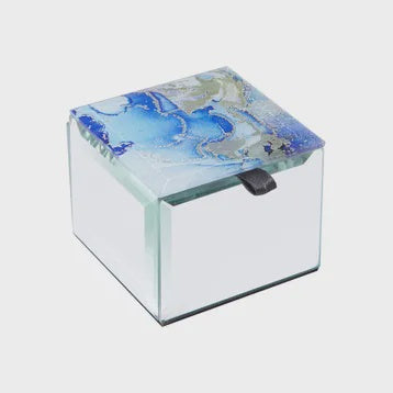 Bling Mini Trinket Box - Blue Ocean