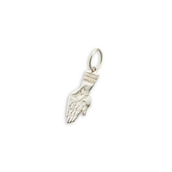 Silver Hand of love and protection charm