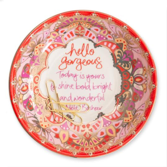 Hello Gorgeous Trinket dish New