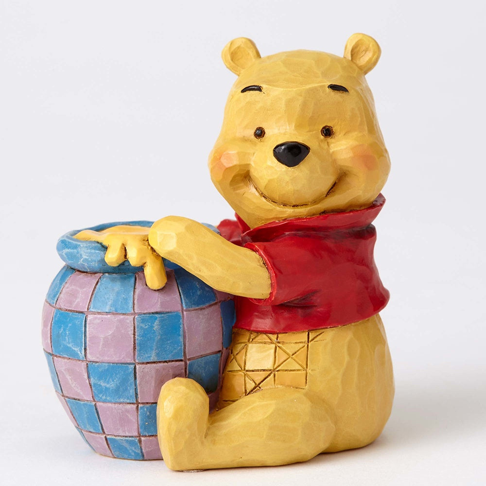 Winnie the Pooh with Honey Pot Mini Figurine