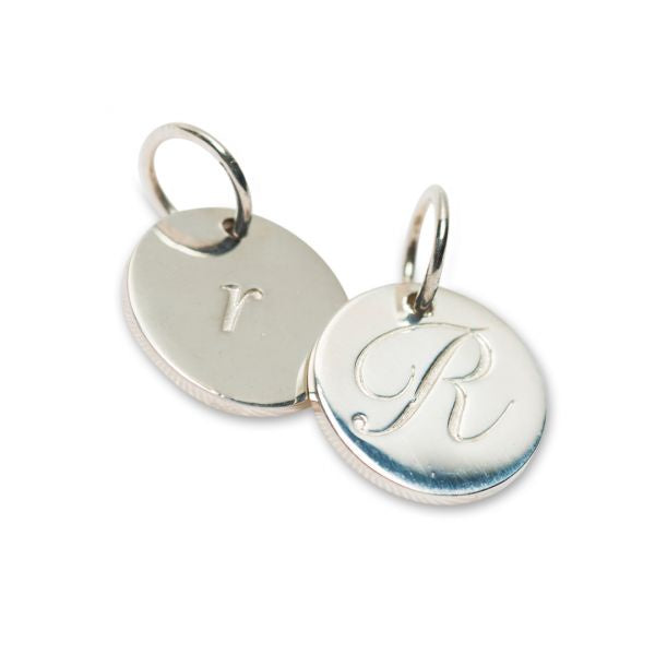 Silver Petite Initial R* 3190R