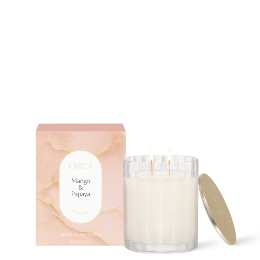 Mango & Papaya 350g Candle