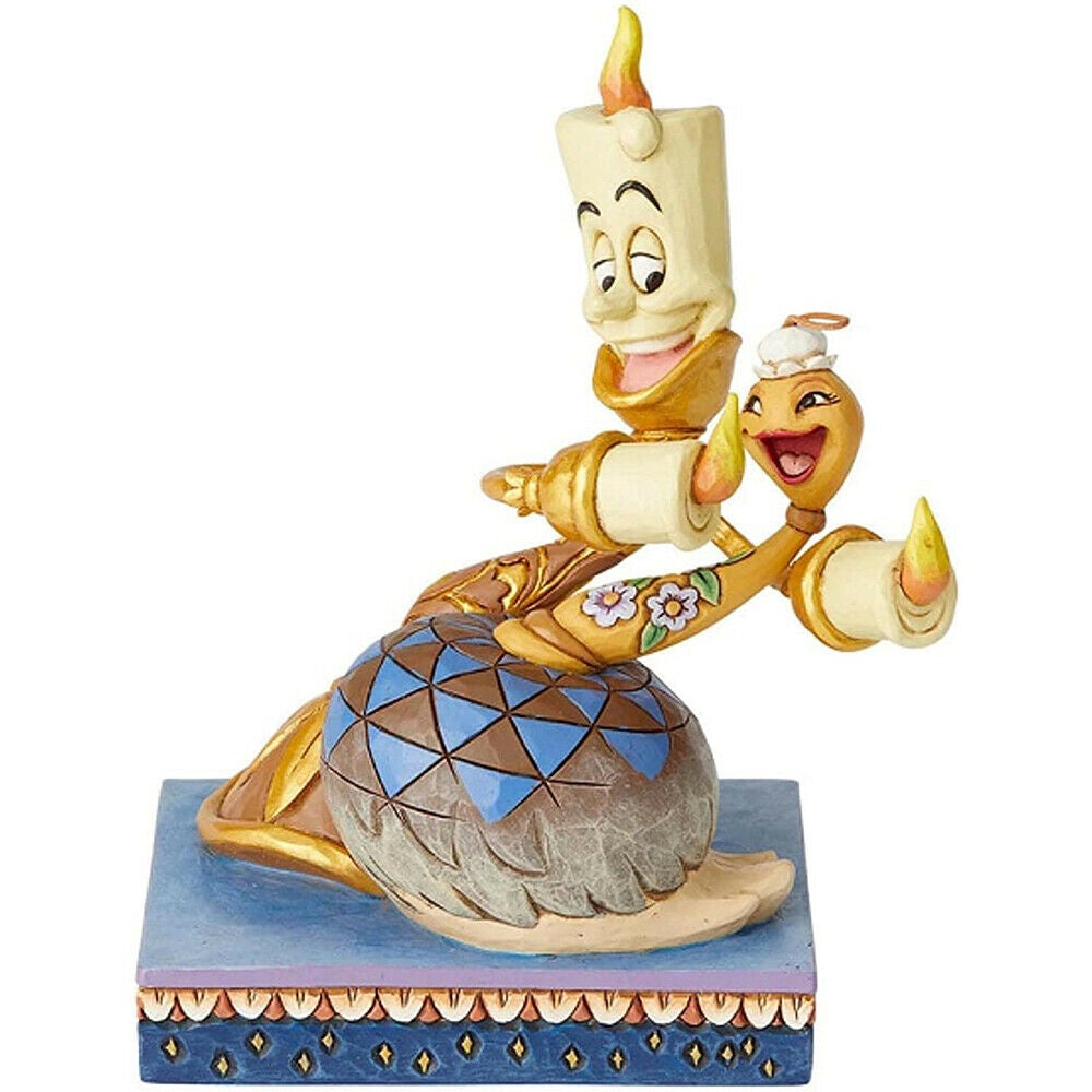 Lumiere and Feather Duster, Romance by Candlelight