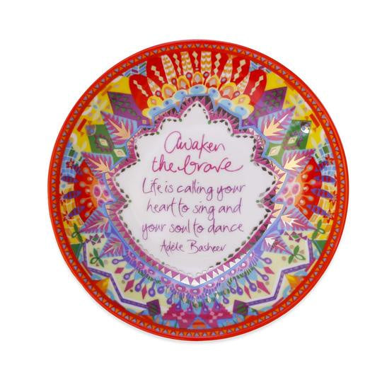 Trinket Dish - Kaleidoscope Tribe 'Awaken the Brave'