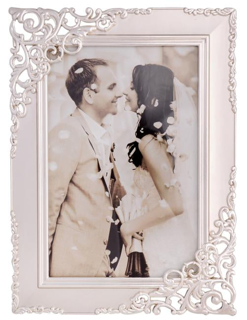 Silver Satin Frame 4x6