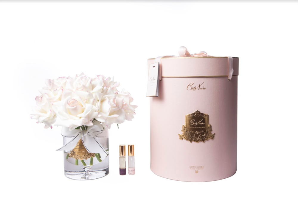 Twelve Roses - Blush ( Pink box with Gold )