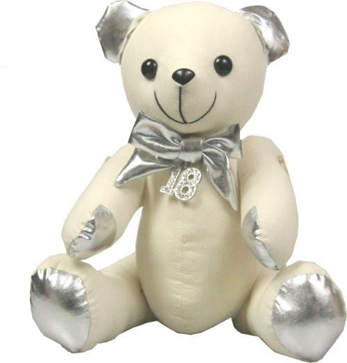 18th Sign Bear - Silver