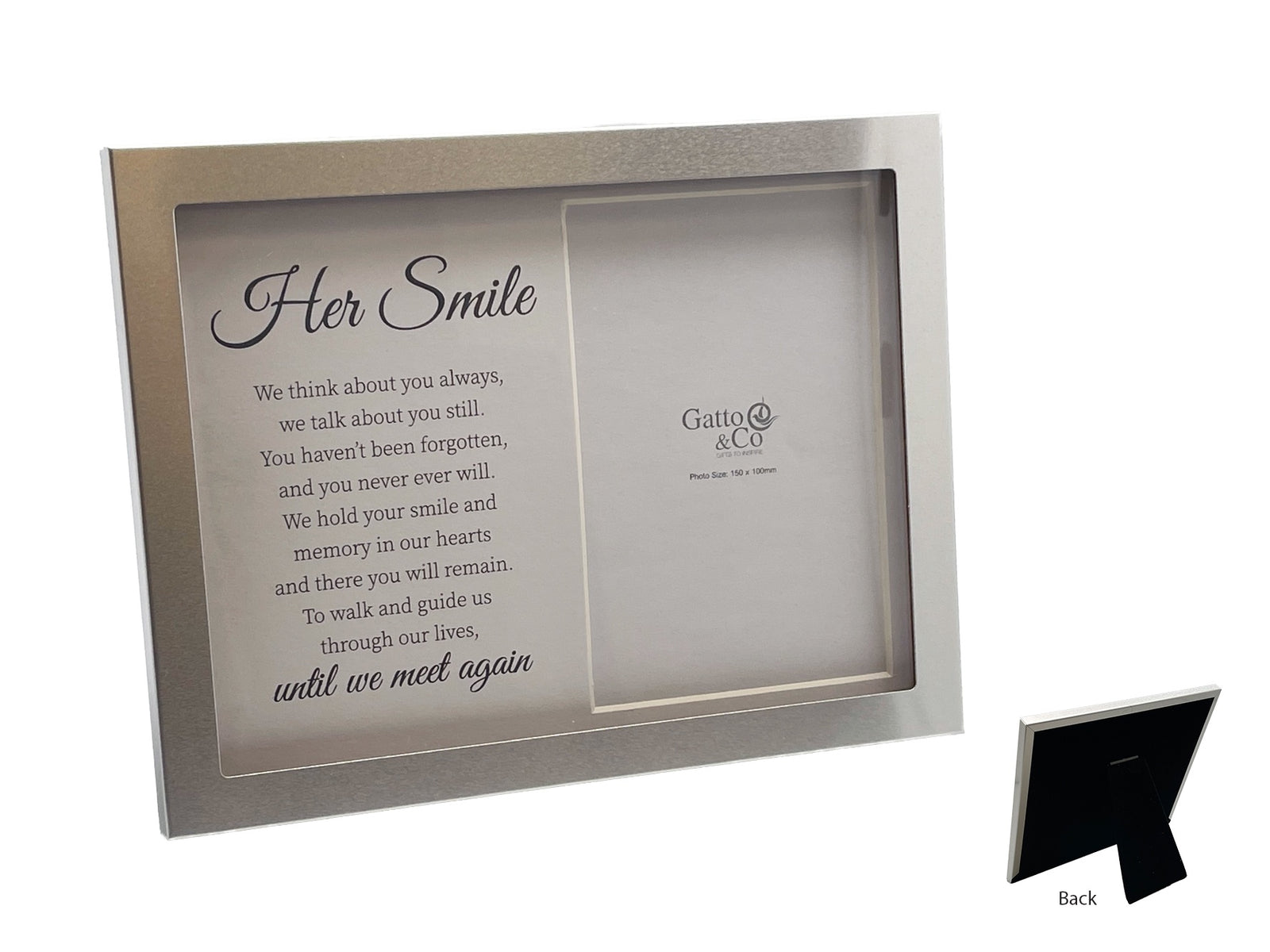 Her Smile Frame with Screen Printing