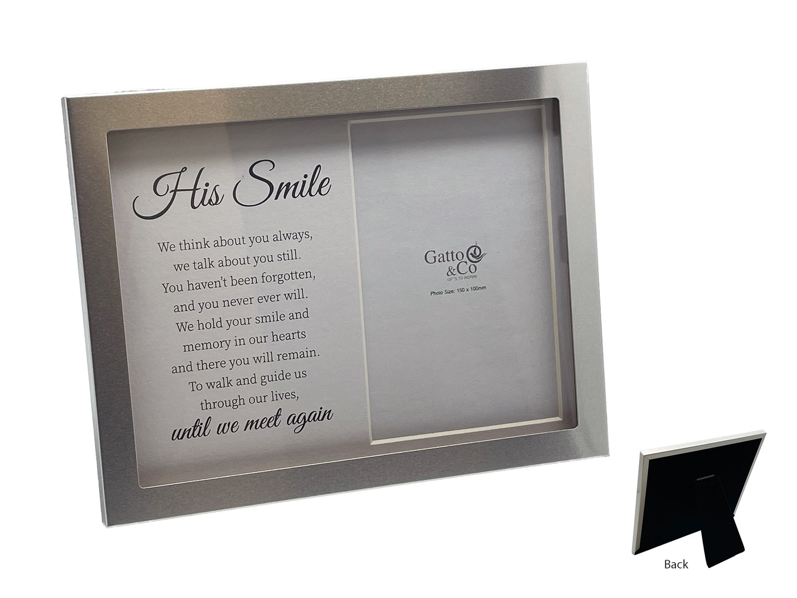 His Smile Frame with Screen Printing