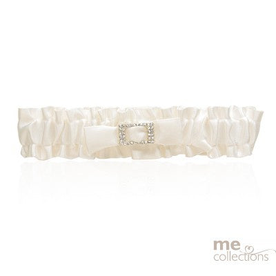 Diamante Ivory Garter