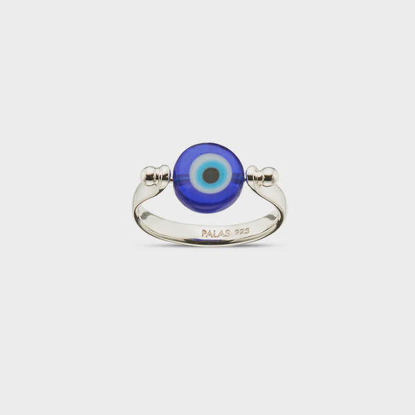 Evil Eye Protection Spinning Ring S-7