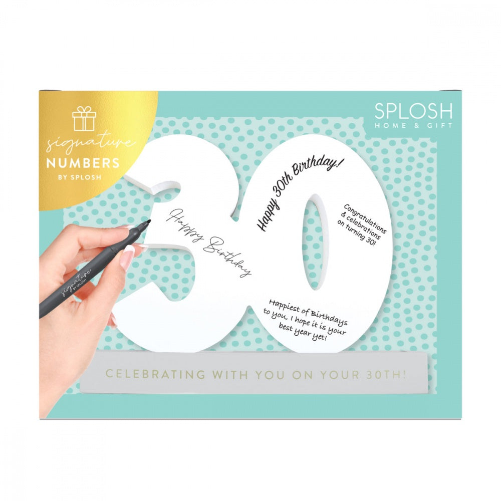 30 Signature Number