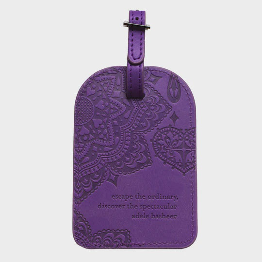 Luggage Tag - Violet Purple